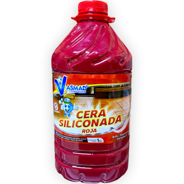 Cera Siliconada Rojo Galón