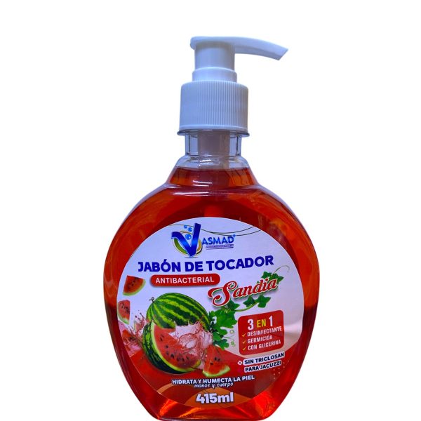 Jabón de Tocador Sandía 415 ml.