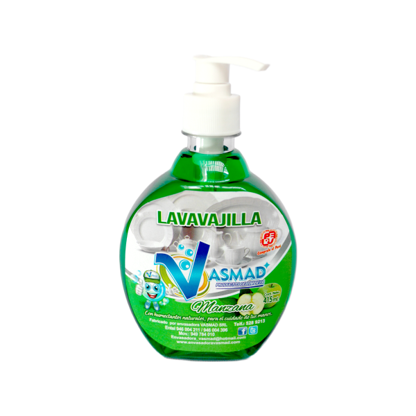 Lavavajilla Manzana 415 ml.
