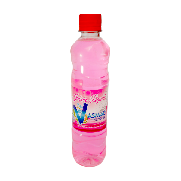 Jabón Líquido Rosado 500 ml.