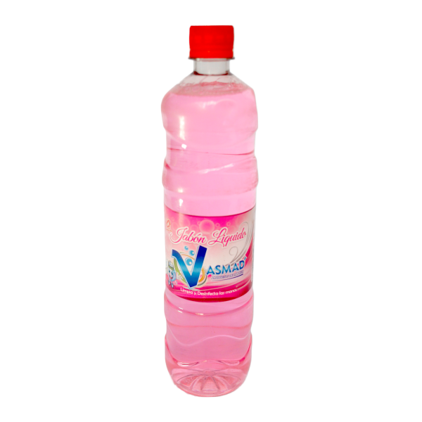 Jabón Líquido Rosado 1 Lt.