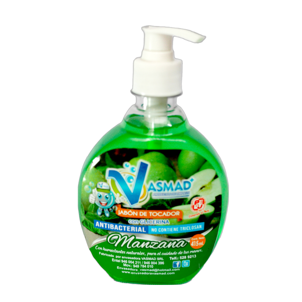 Jabón de Tocador Manzana 415 ml.