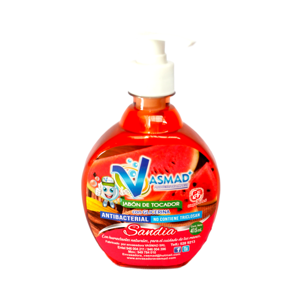 Jabón de Tocador Sandía 415 ml.