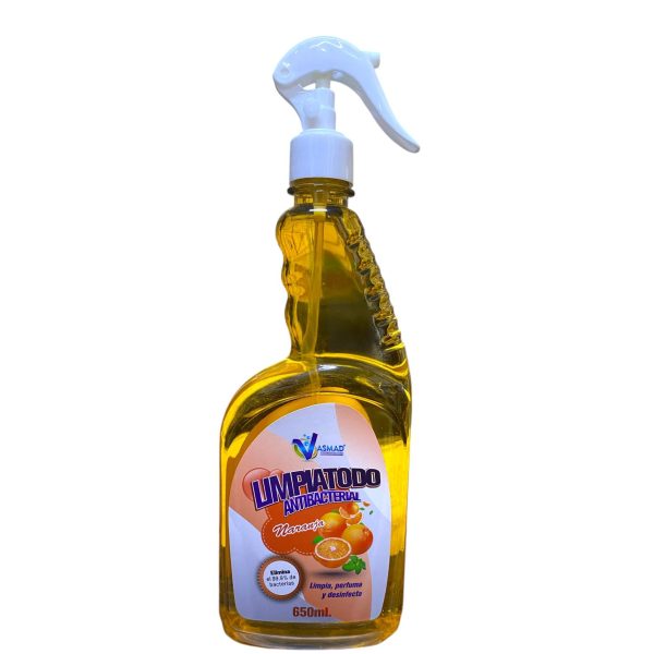 Limpiatodo Naranja Gatillo 650ML